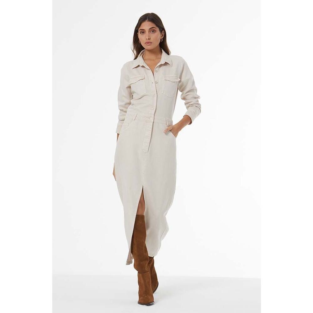 NWT $212 YFB S Benson Dress Sea Salt Pigment